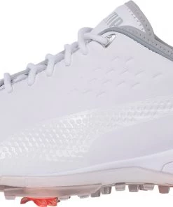 PUMA Men's PROADAPT Delta Golf Shoes White/navy