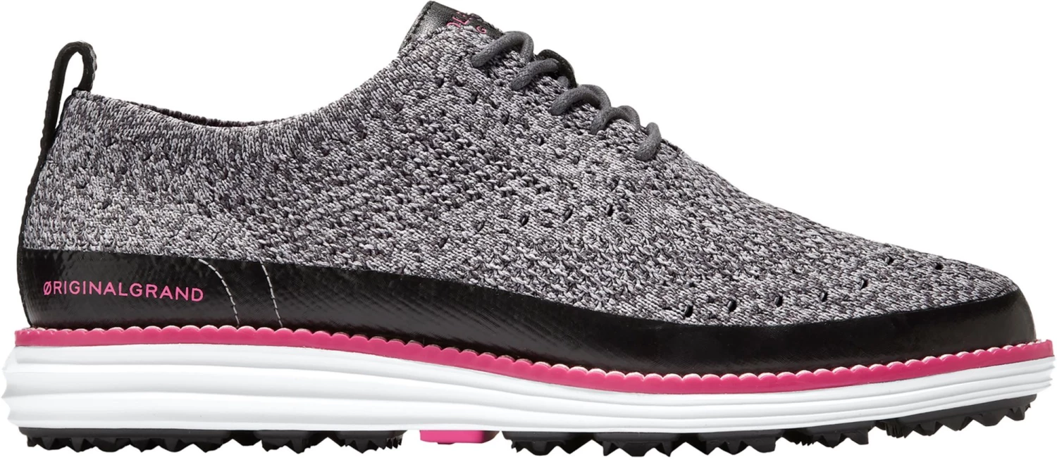Cole Haan Women's Original Grand Stitchlite Oxford Golf Shoes Grey/black 3 Cole Haan Women's Original Grand Stitchlite Oxford Golf Shoes Grey/black