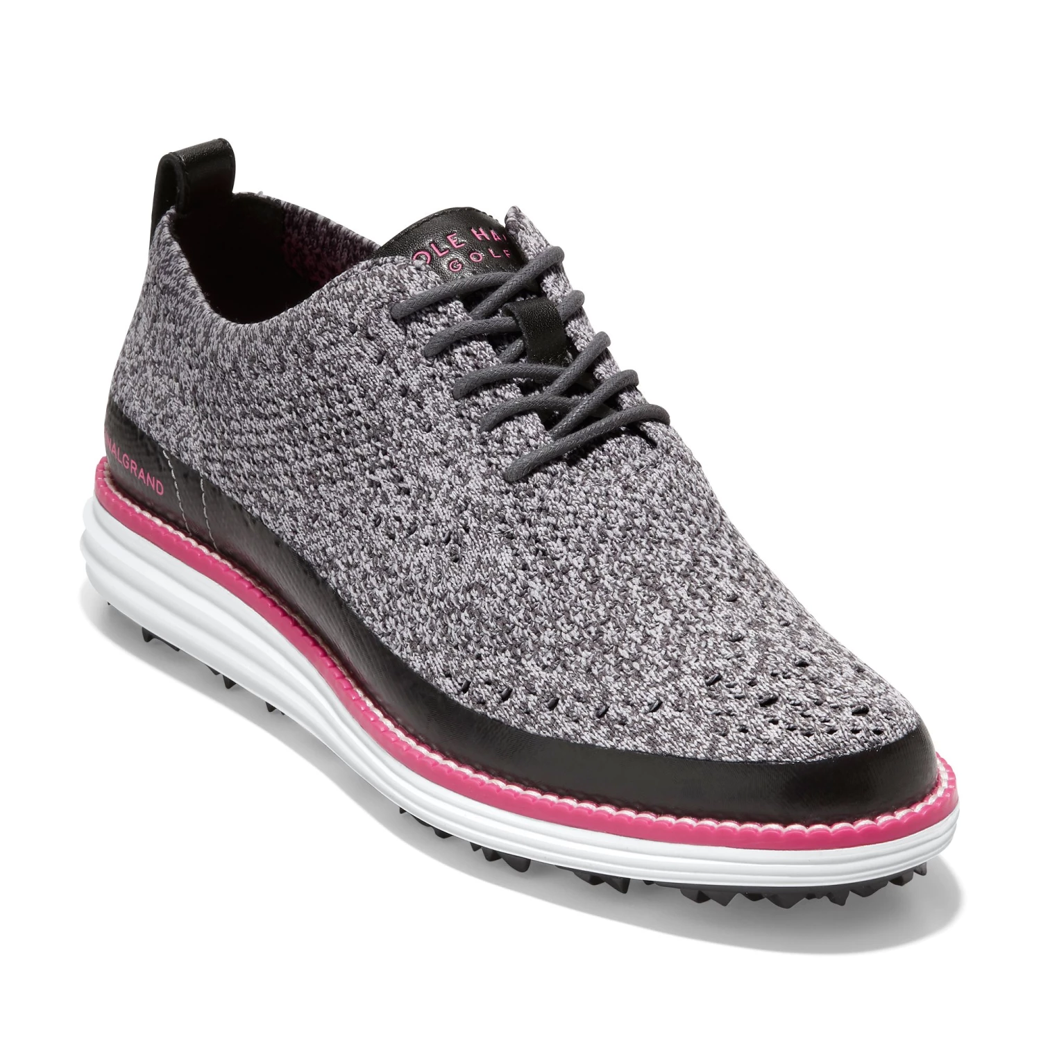 Cole Haan Women's Original Grand Stitchlite Oxford Golf Shoes Grey/black 5 Cole Haan Women's Original Grand Stitchlite Oxford Golf Shoes Grey/black - Image 3