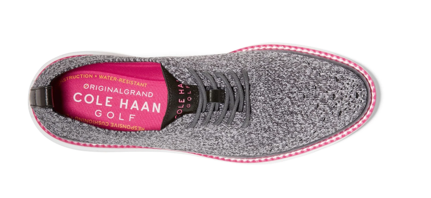 Cole Haan Women's Original Grand Stitchlite Oxford Golf Shoes Grey/black 6 Cole Haan Women's Original Grand Stitchlite Oxford Golf Shoes Grey/black - Image 4