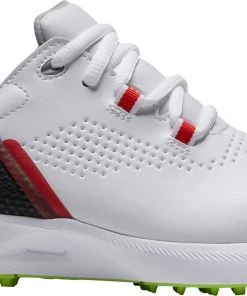 FootJoy Youth Fuel Golf Shoes For Girls' White/black/red