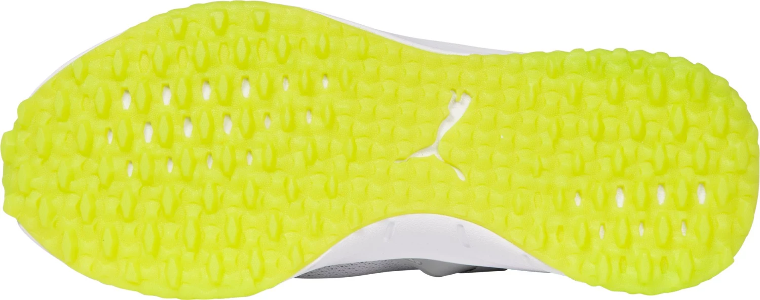 PUMA Youth Fusion EVO Golf Shoes For Boys' Grey/lime 4 PUMA Youth Fusion EVO Golf Shoes For Boys' Grey/lime - Image 2