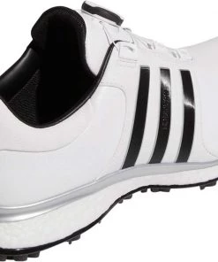 Adidas Men's TOUR360 XT SL BOA Golf Shoes White/black -Golf Shoes Sales 2022 unnamed file 735