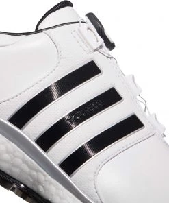 Adidas Men's TOUR360 XT SL BOA Golf Shoes White/black -Golf Shoes Sales 2022 unnamed file 739