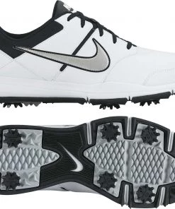 Nike Durasport 4 Golf Shoes For Men White/metallic Silver