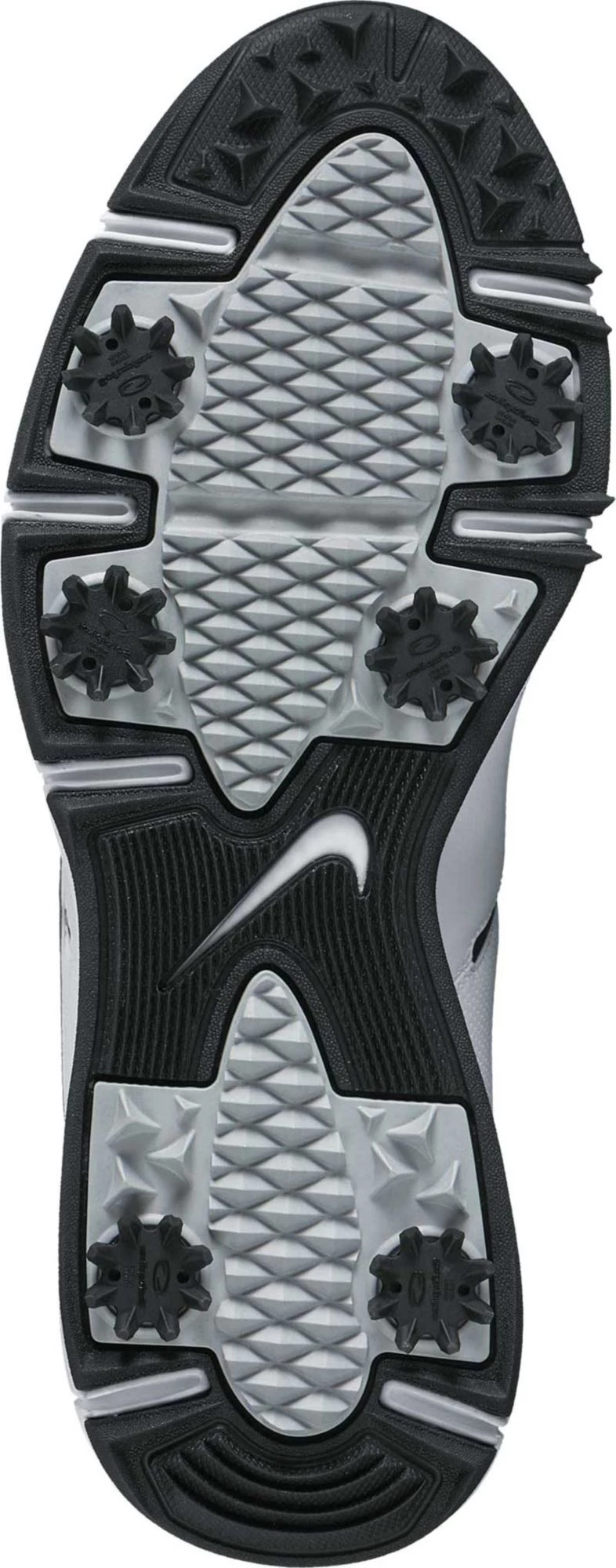 Nike Durasport 4 Golf Shoes For Men White/metallic Silver 4 Nike Durasport 4 Golf Shoes For Men White/metallic Silver - Image 2