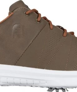 FootJoy Men's Contour Series Golf Shoes Brown/orange