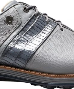 FootJoy DryJoys Premiere 21 Golf Shoes For Men Grey