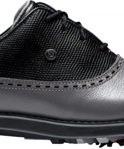 FootJoy Women's 2021 DryJoys Premiere Cleated Golf Shoes White/charcoal