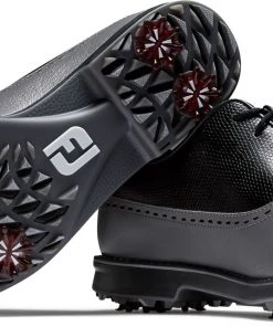 FootJoy Women's 2021 DryJoys Premiere Cleated Golf Shoes White/charcoal -Golf Shoes Sales 2022 unnamed file 836