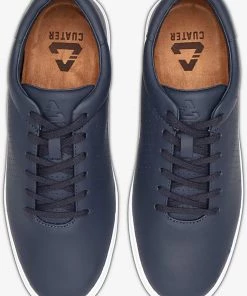 Cuater By TravisMathew Men's Phenom Leather Golf Shoes Blue Nights -Golf Shoes Sales 2022 unnamed file 852