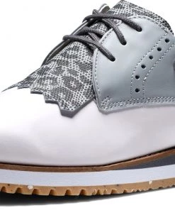 FootJoy Women's 2021 Sport Retro Spikeless Golf Shoes White/pink -Golf Shoes Sales 2022 unnamed file 885