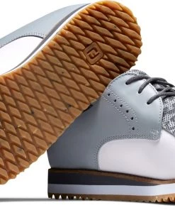 FootJoy Women's 2021 Sport Retro Spikeless Golf Shoes White/pink -Golf Shoes Sales 2022 unnamed file 886