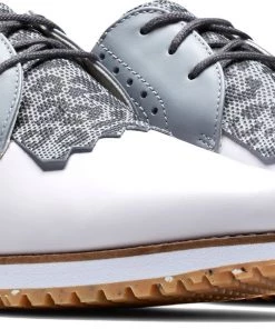 FootJoy Women's 2021 Sport Retro Spikeless Golf Shoes White/pink -Golf Shoes Sales 2022 unnamed file 887