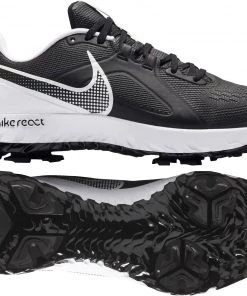 Nike Men's React Infinity Pro Golf Shoes Black/white