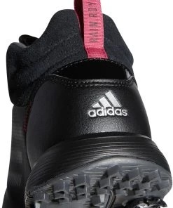Adidas Women's S2G Spiked Mid Cut Golf Shoes Black/silver/pink -Golf Shoes Sales 2022 unnamed file 996